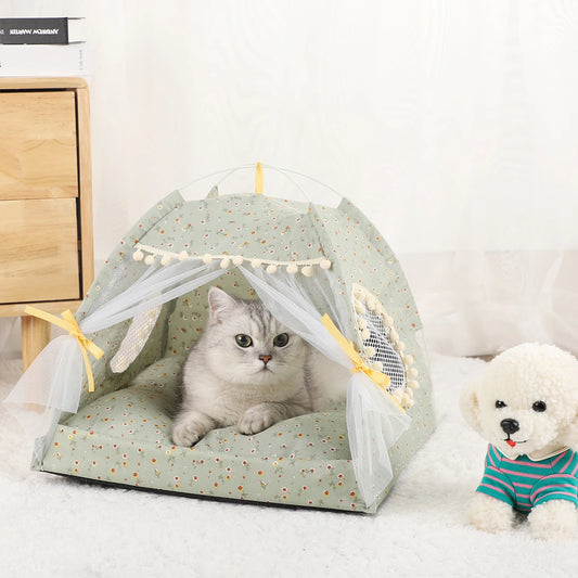 CozyShell Pet Tent Bed
