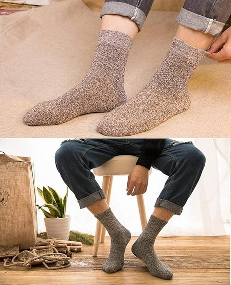 Wool Socks for Women, Winter Warm Stocking Stuffers Gifts for Women Cabin Crew Hiking Boot Socks