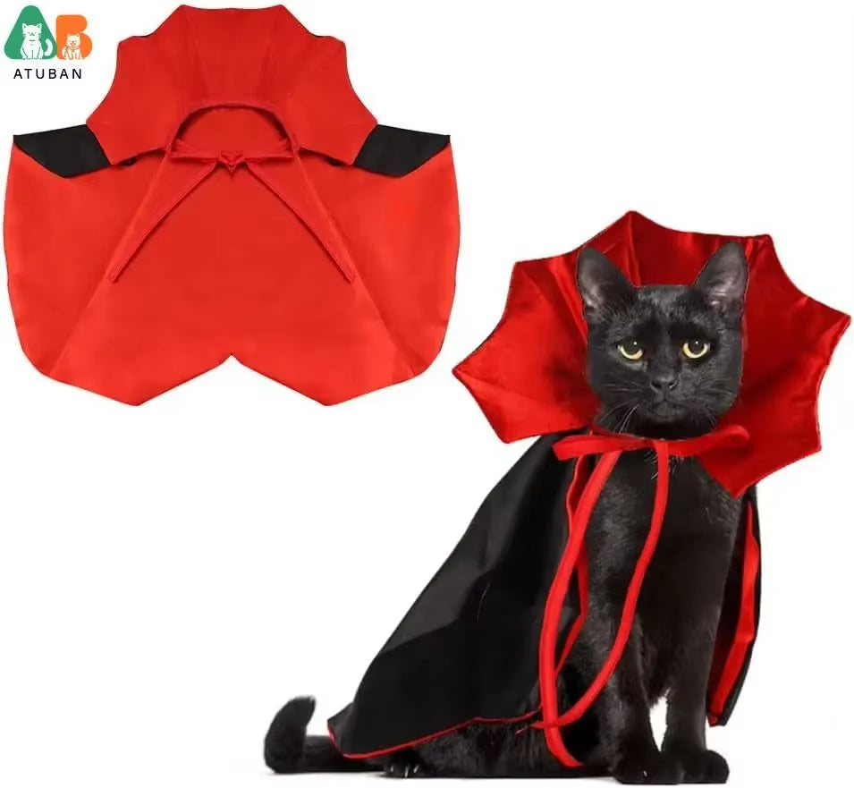 Cat Vampire Cape Costume