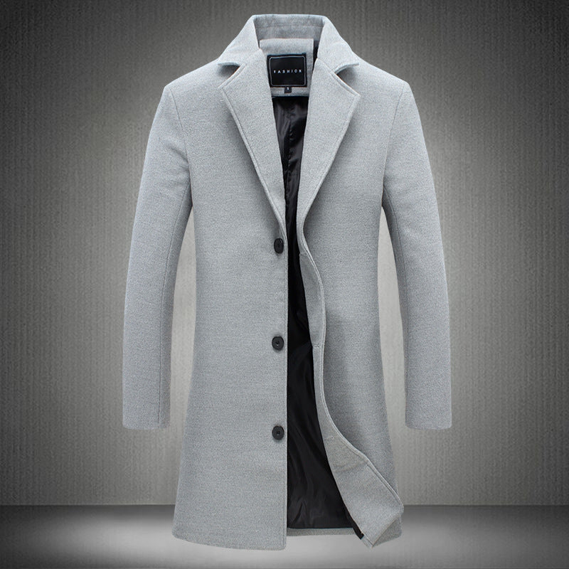 Men’s Classic Wool Coat