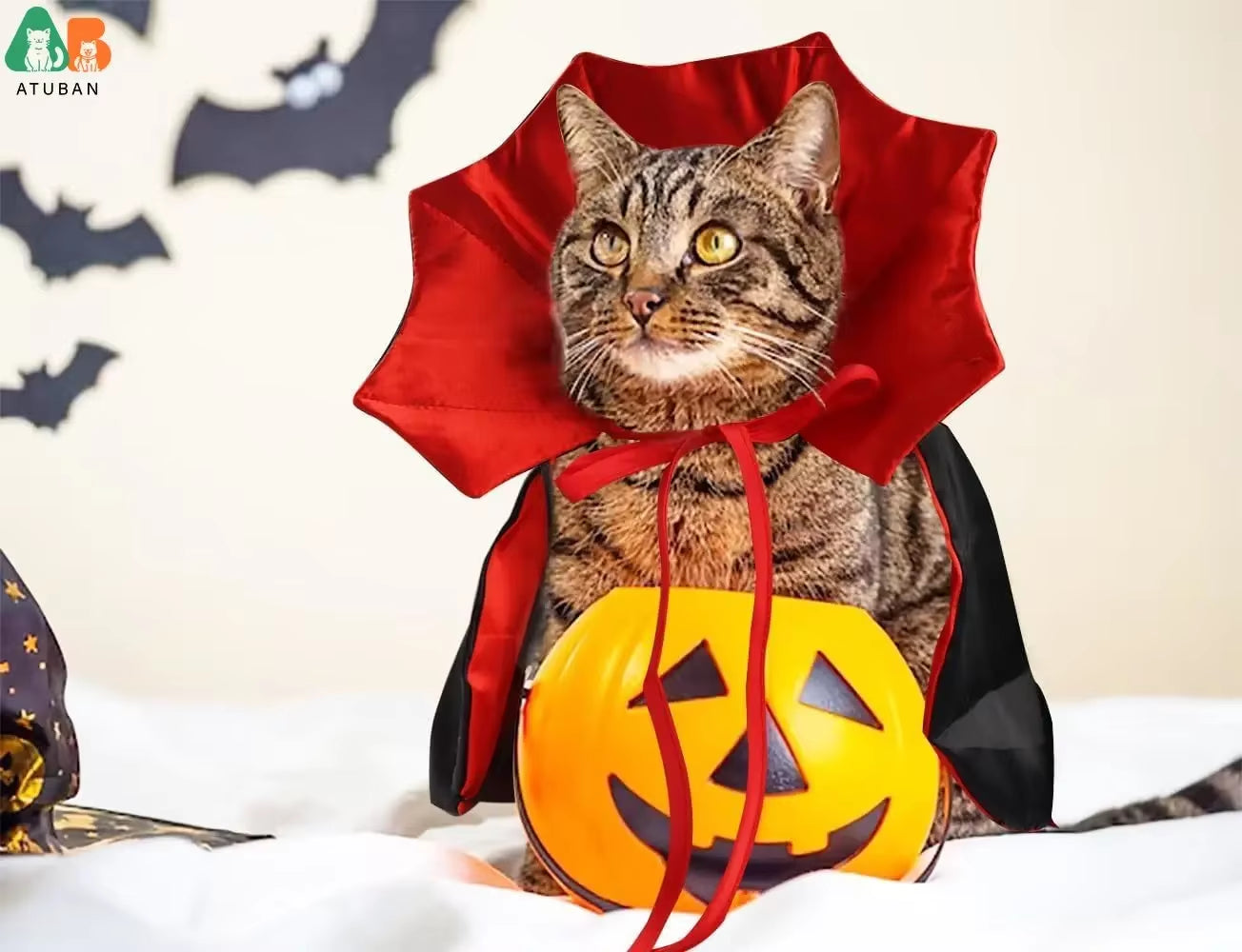 Cat Vampire Cape Costume