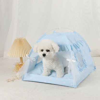 CozyShell Pet Tent Bed
