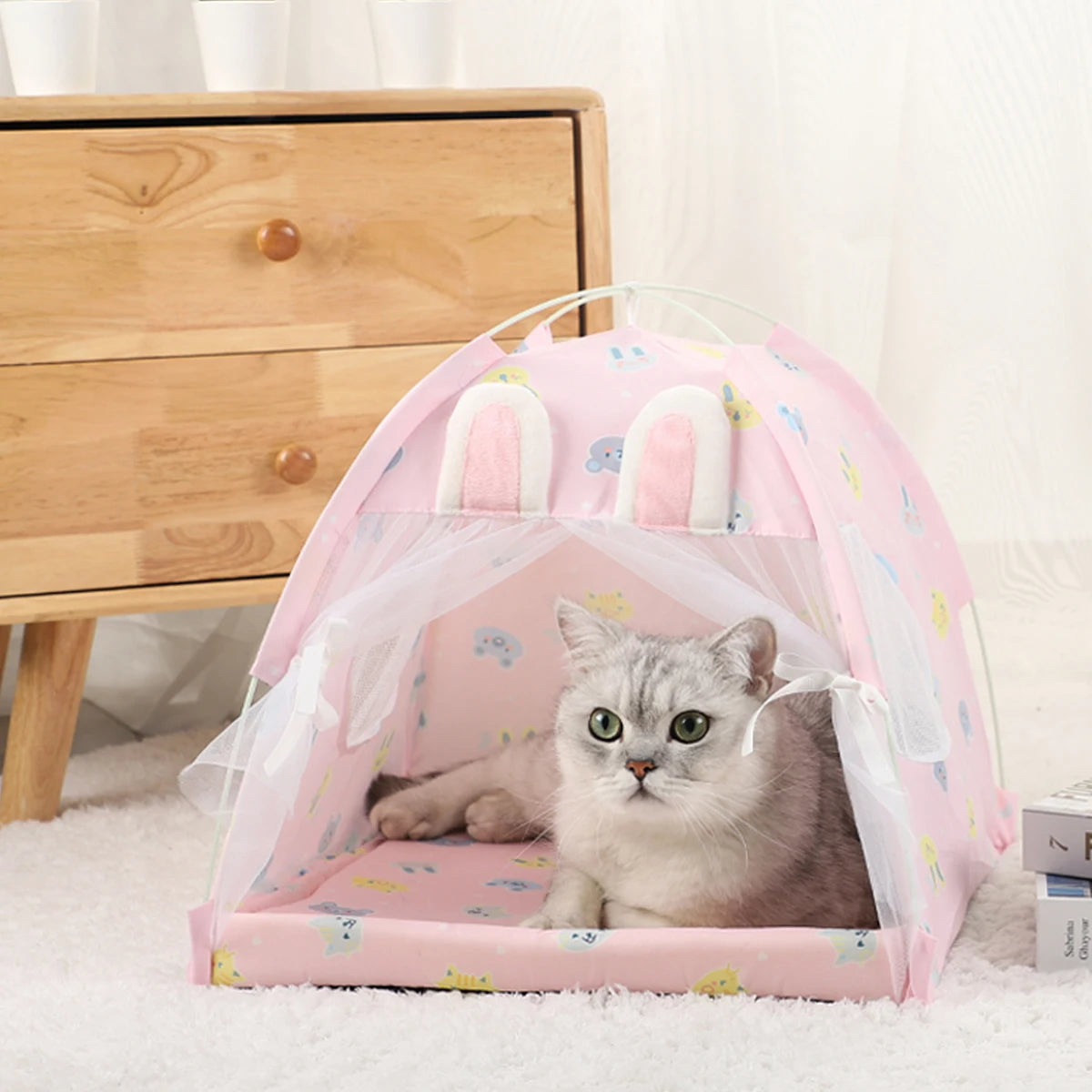 CozyShell Pet Tent Bed