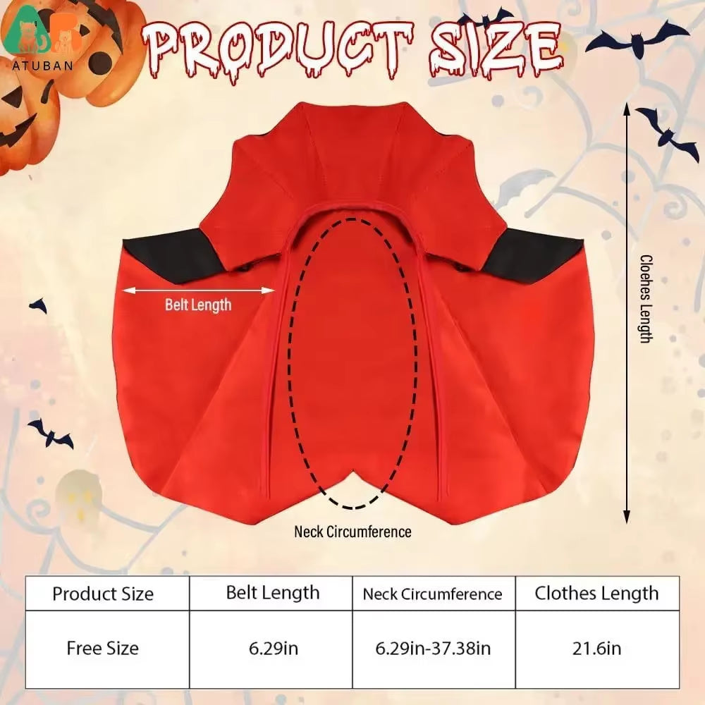 Cat Vampire Cape Costume