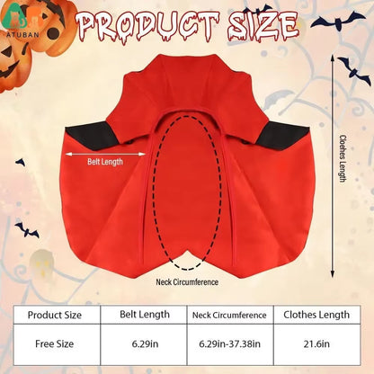 Cat Vampire Cape Costume