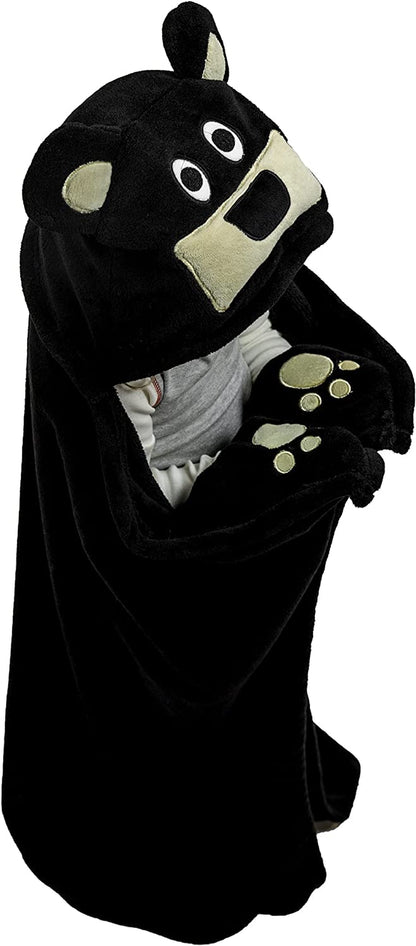 Kids Cozy Hooded Blanket