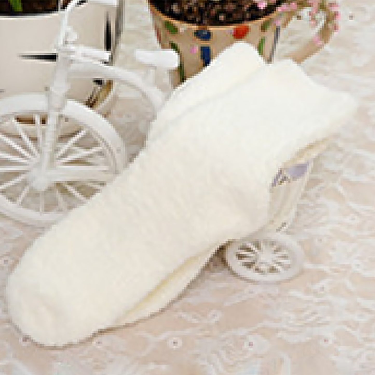 White Socks Women Fuzzy Fluffy Cozy Slipper Socks Warm Soft Winter Plush Home Sleeping Socks