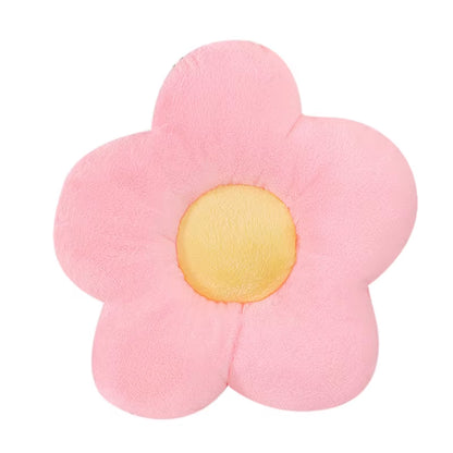 Cushion Flower Circular Shape Cloth with Soft Nap Office Classroom Chair Cushion Couch Pillow Bedroom Floor Winter Thick