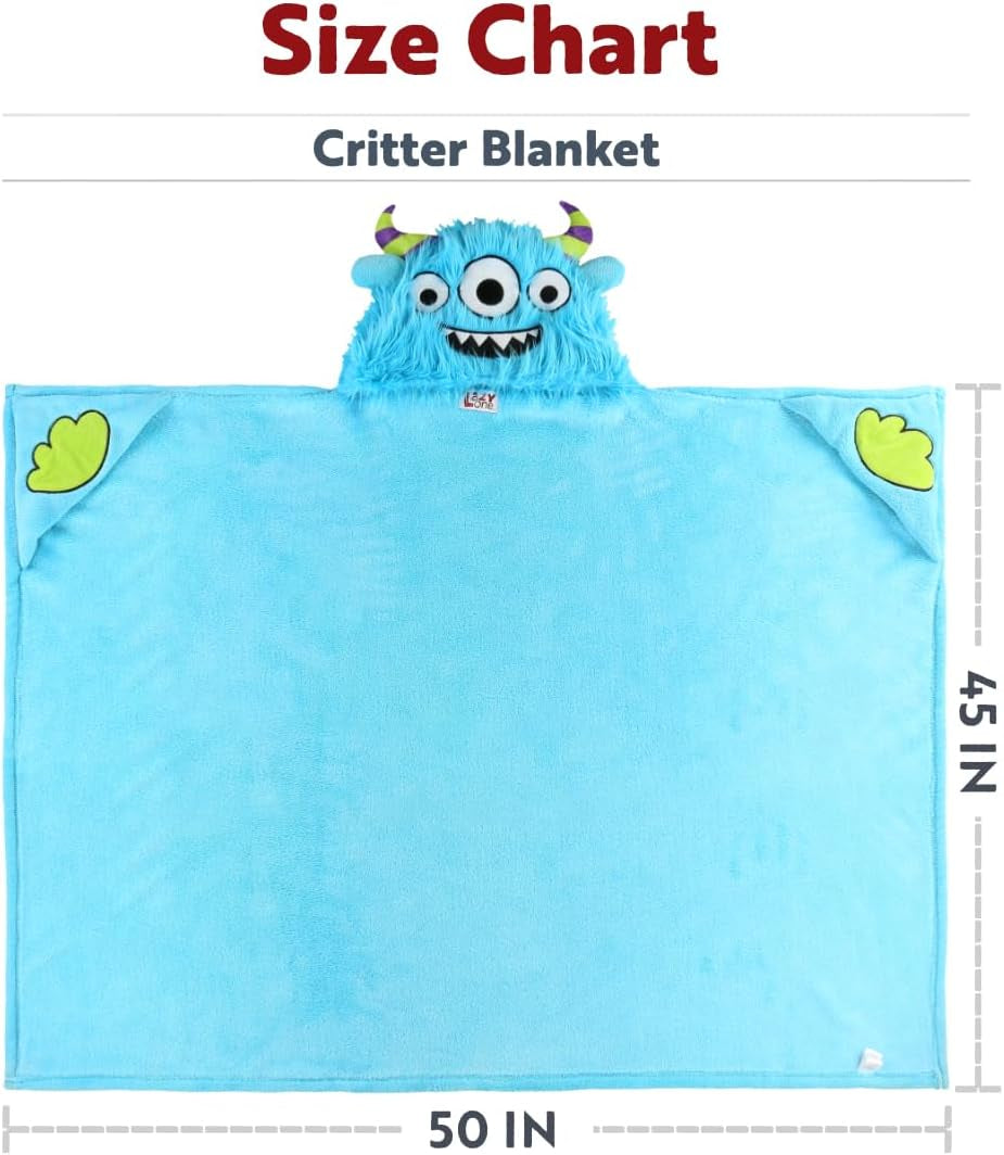 Kids Cozy Hooded Blanket
